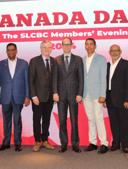 Sri Lanka Canada Business Council of the Ceylon Chamber Celebrates 157th Canada Day and Members’ Evening