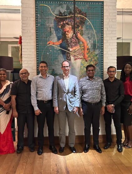 SLCBC Executive Committee Year-end Dinner with His Excellency Eric Walsh High Commissioner for Canada to Sri Lanka